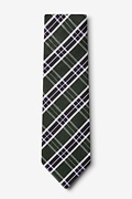 Hunter Green Vienna Plaid Tie Photo (1)