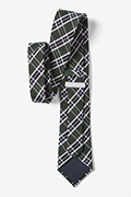 Hunter Green Vienna Plaid Tie Photo (2)