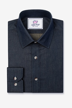 Liam Denim Indigo Casual Shirt