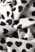 Ivory Hearts Pashmina Scarf Photo (1)