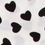 Ivory Acrylic Hearts Pashmina