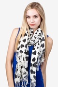 Ivory Hearts Pashmina Scarf Photo (0)