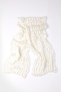 Ivory Oslo Sparkle Knit Scarf Photo (3)