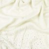 Ivory Rhinestone Sparkle Knit Scarves