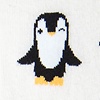 Ivory Carded Cotton Penguin are Chill