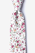 Bellevue Ivory Extra Long Tie Photo (0)