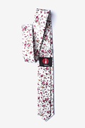 Bellevue Ivory Skinny Tie Photo (1)