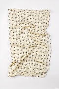 Ivory Velvet Bows Scarf Photo (3)