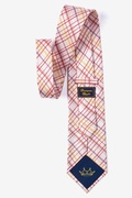 Verona Plaid Ivory Tie Photo (1)