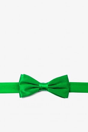 Kelly Green Bow Tie For Boys