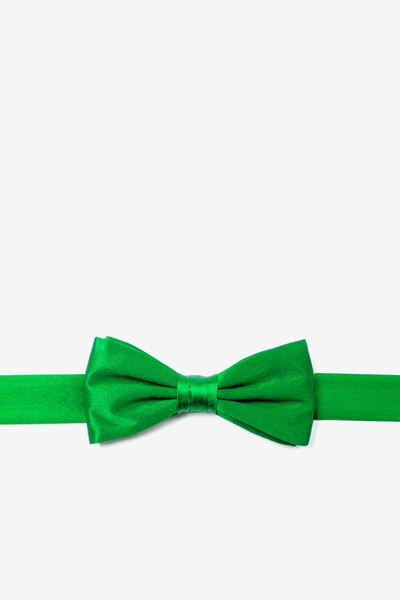 Kelly Green Silk Kelly Green Bow Tie For Boys