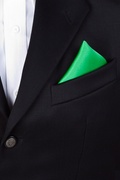 Kelly Green Pocket Square Photo (2)