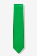 Kelly Green Tie For Boys Photo (1)