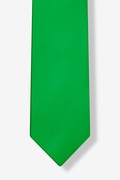 Kelly Green Tie For Boys Photo (3)