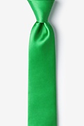 Kelly Green Tie For Boys Photo (0)
