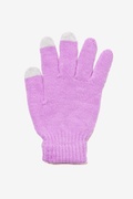 Lavender Texting Gloves Photo (1)
