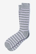 Virtuoso Stripe Lavender Sock Photo (0)