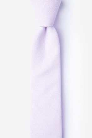Tiffin Lavender Skinny Tie