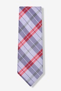 Port Harbour Lavender Extra Long Tie Photo (0)