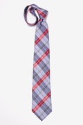 Port Harbour Lavender Extra Long Tie Photo (3)