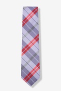Port Harbour Lavender Skinny Tie Photo (0)