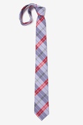 Port Harbour Lavender Skinny Tie Photo (3)