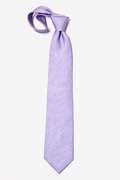 Purple Port Belle Lavender Extra Long Tie Photo (3)