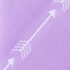 Lavender Microfiber Flying Arrows Skinny Tie