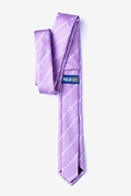 Flying Arrows Lavender Skinny Tie Photo (1)