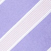 Lavender Microfiber Jefferson Stripe Pre-Tied Bow Tie