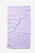 Carnival Stripe Lavender Infinity Scarf Photo (3)