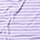 Lavender Polyester Carnival Stripe Lavender Infinity Scarf