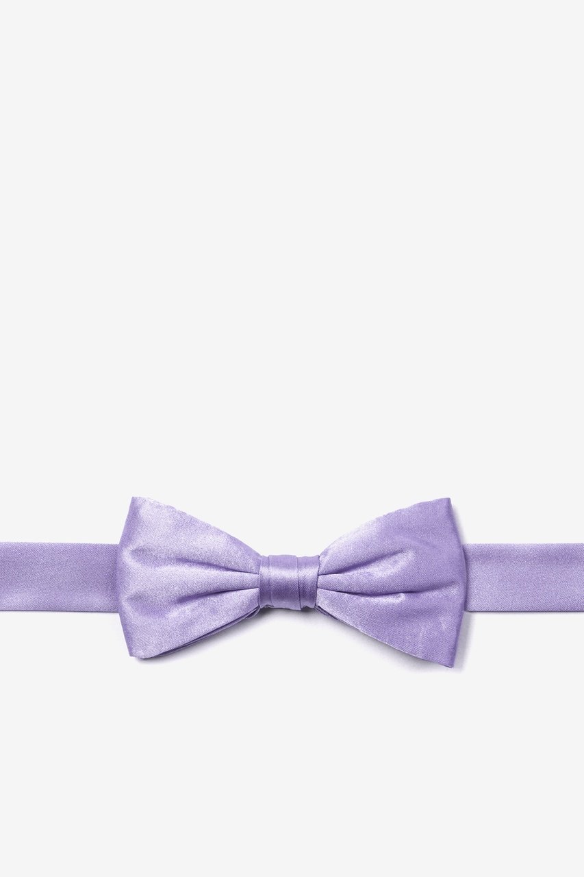 Lavender Bow Tie For Boys Photo (0)