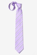 Lavender Dartmouth Extra Long Tie Photo (3)