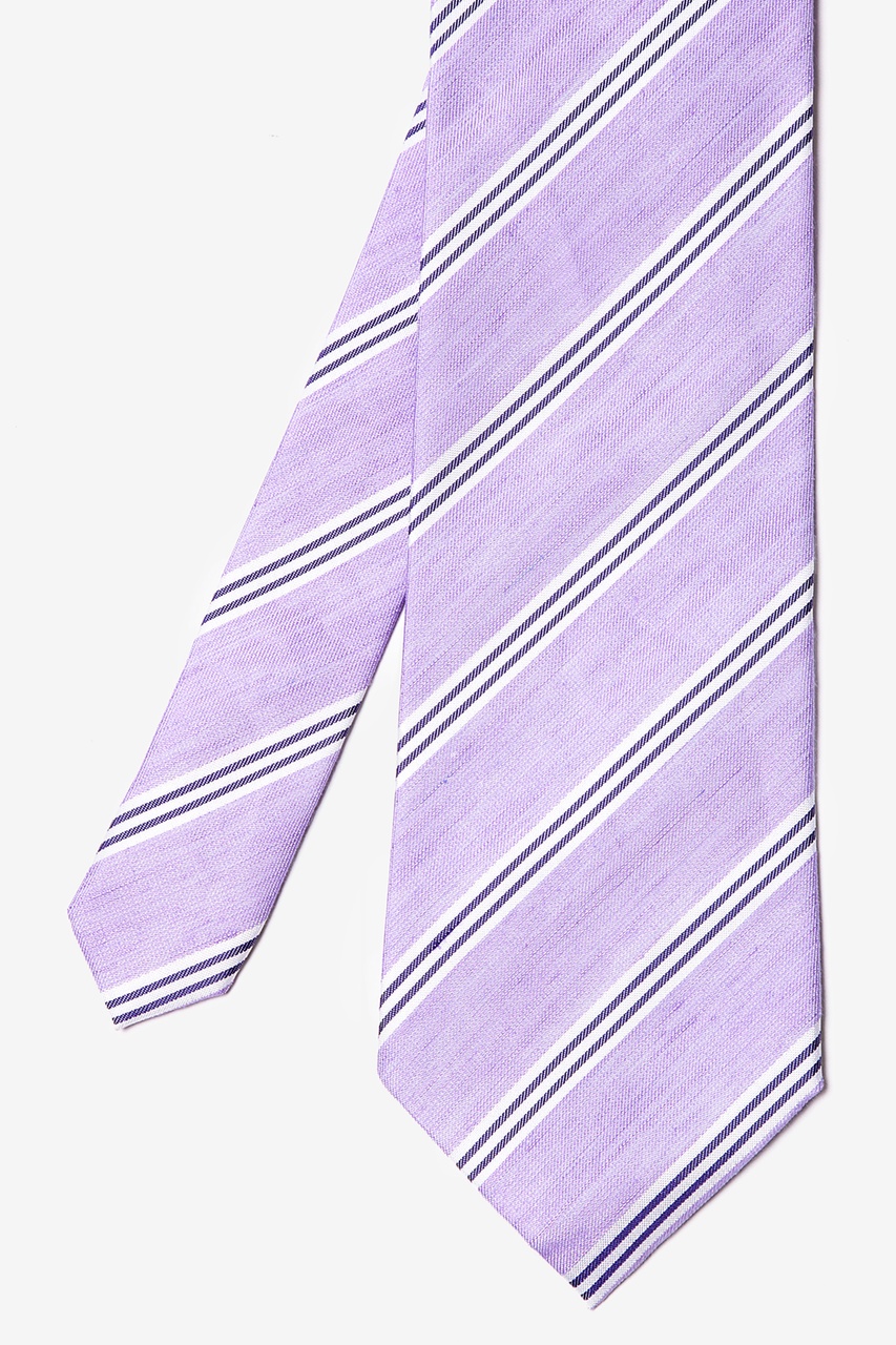 Lavender Silk Lavender Dartmouth Tie