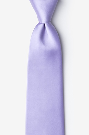 _Lavender Extra Long Tie_