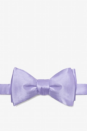 _Lavender Self-Tie Bow Tie_