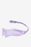 Lavender Self-Tie Bow Tie Photo (2)