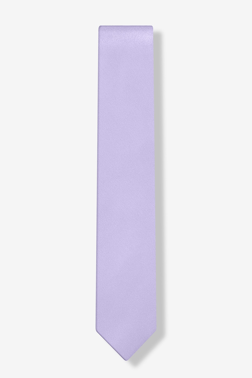 Lavender Skinny Tie Photo (1)