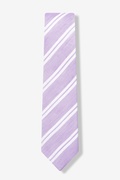 Stanford Lavender Skinny Tie Photo (0)
