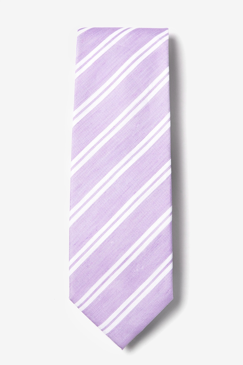 Lavender Silk Stanford Tie
