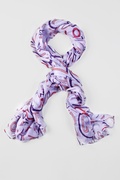 Lavender Whats Your Number Scarf Photo (1)