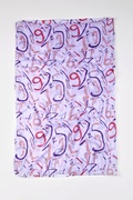 Lavender Whats Your Number Scarf Photo (3)