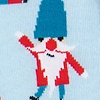 Gnome Light Blue Sock