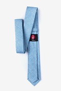 Ben Light Blue Skinny Tie Photo (1)