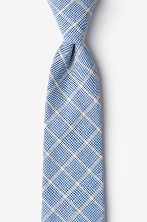 Bisbee Light Blue Extra Long Tie