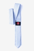 Cheviot Light Blue Skinny Tie Photo (1)