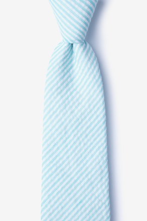 _Clyde Light Blue Extra Long Tie_