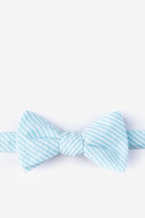 Clyde Light Blue Self-Tie Bow Tie