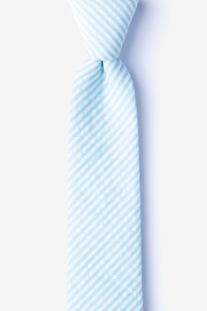Clyde Light Blue Skinny Tie